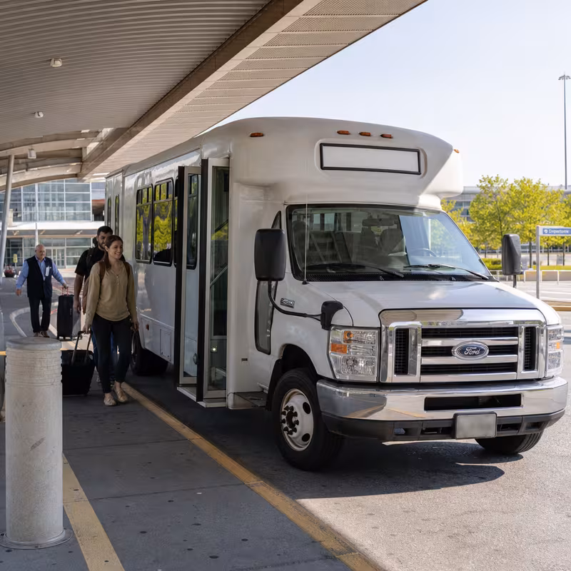 Frederick Airport Transportation fleet vehicle