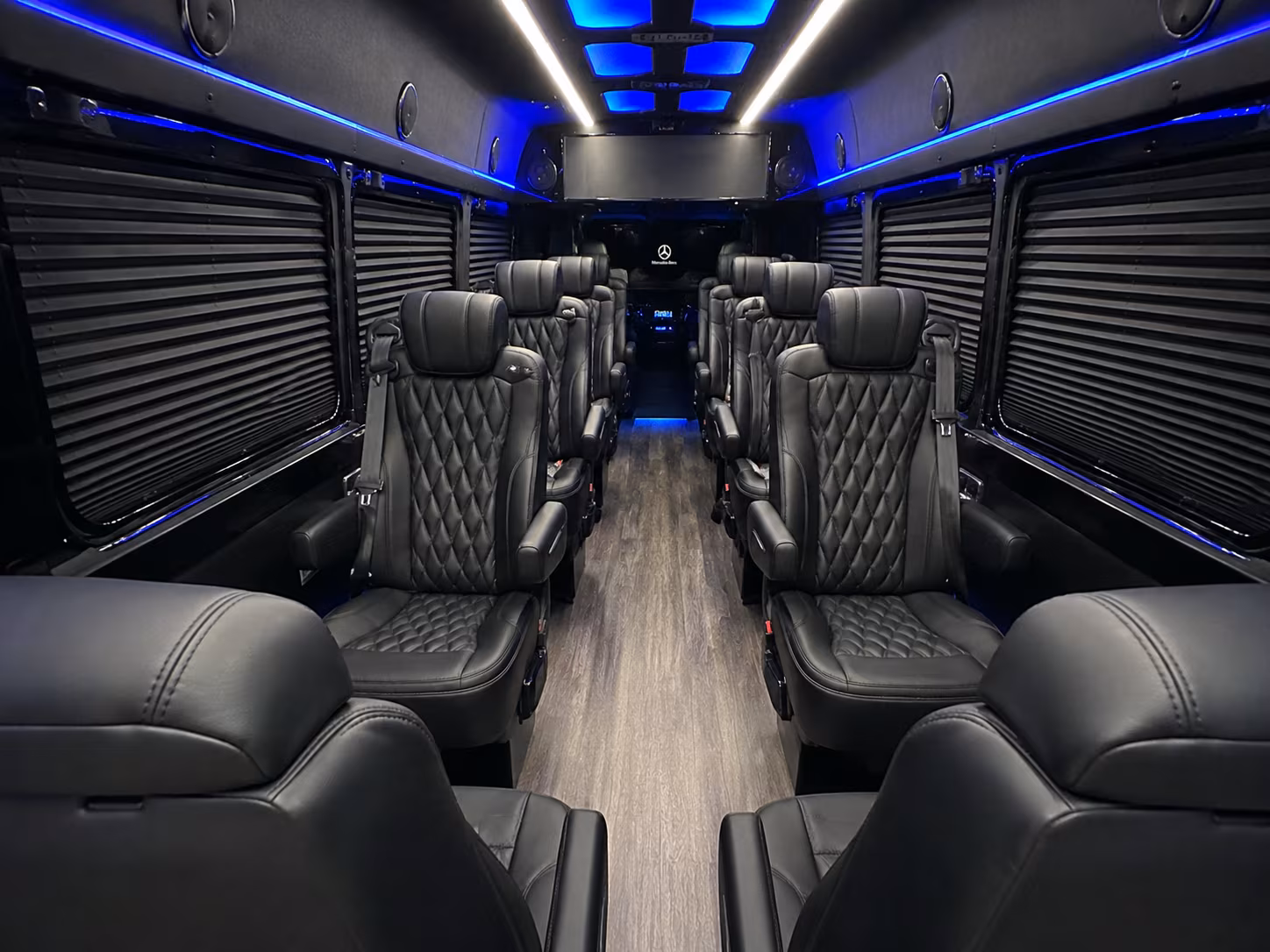 Frederick Airport Shuttle & Transportation party bus exterior