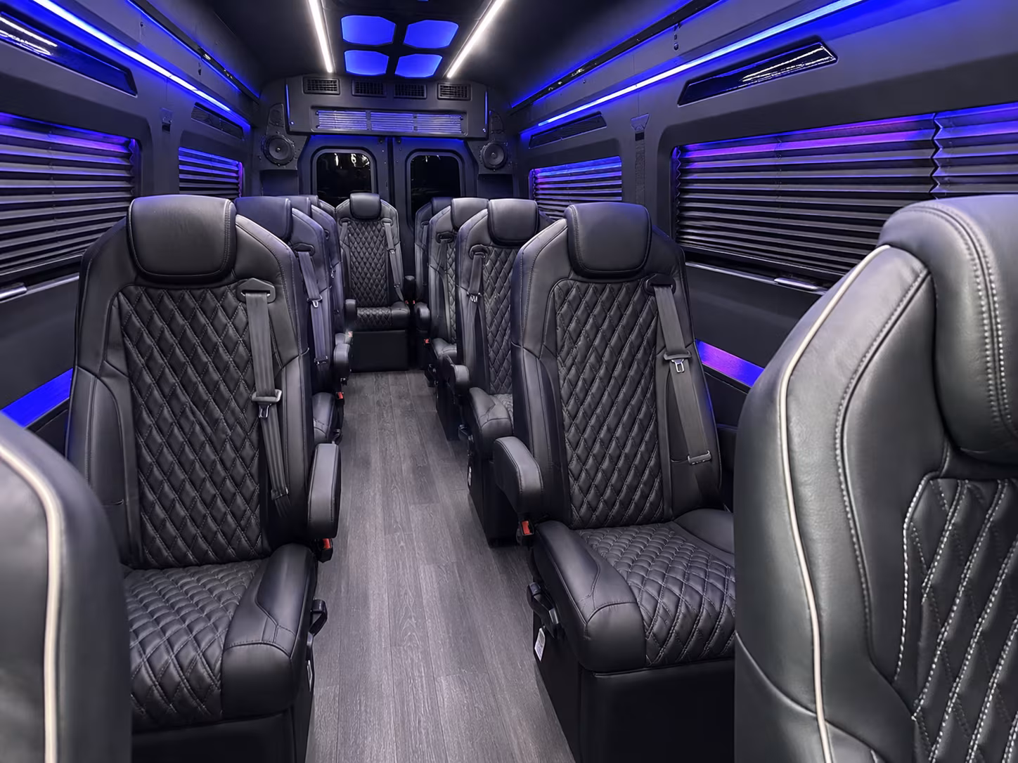 Frederick Airport Shuttle & Transportation party bus exterior