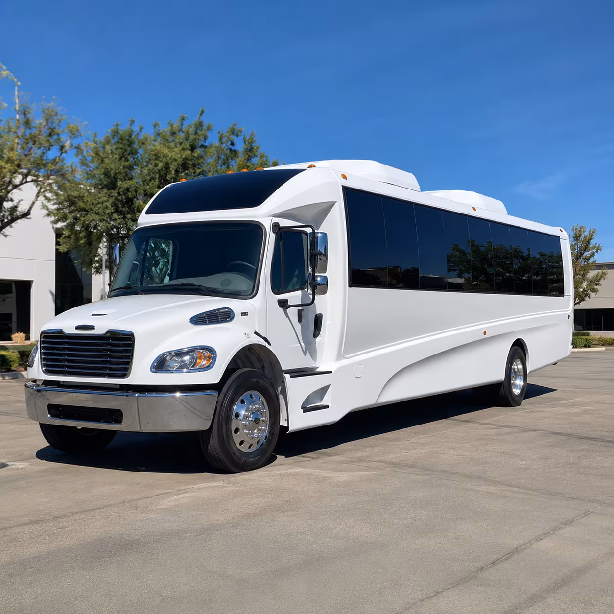 Frederick Airport Shuttle & Transportation party bus exterior