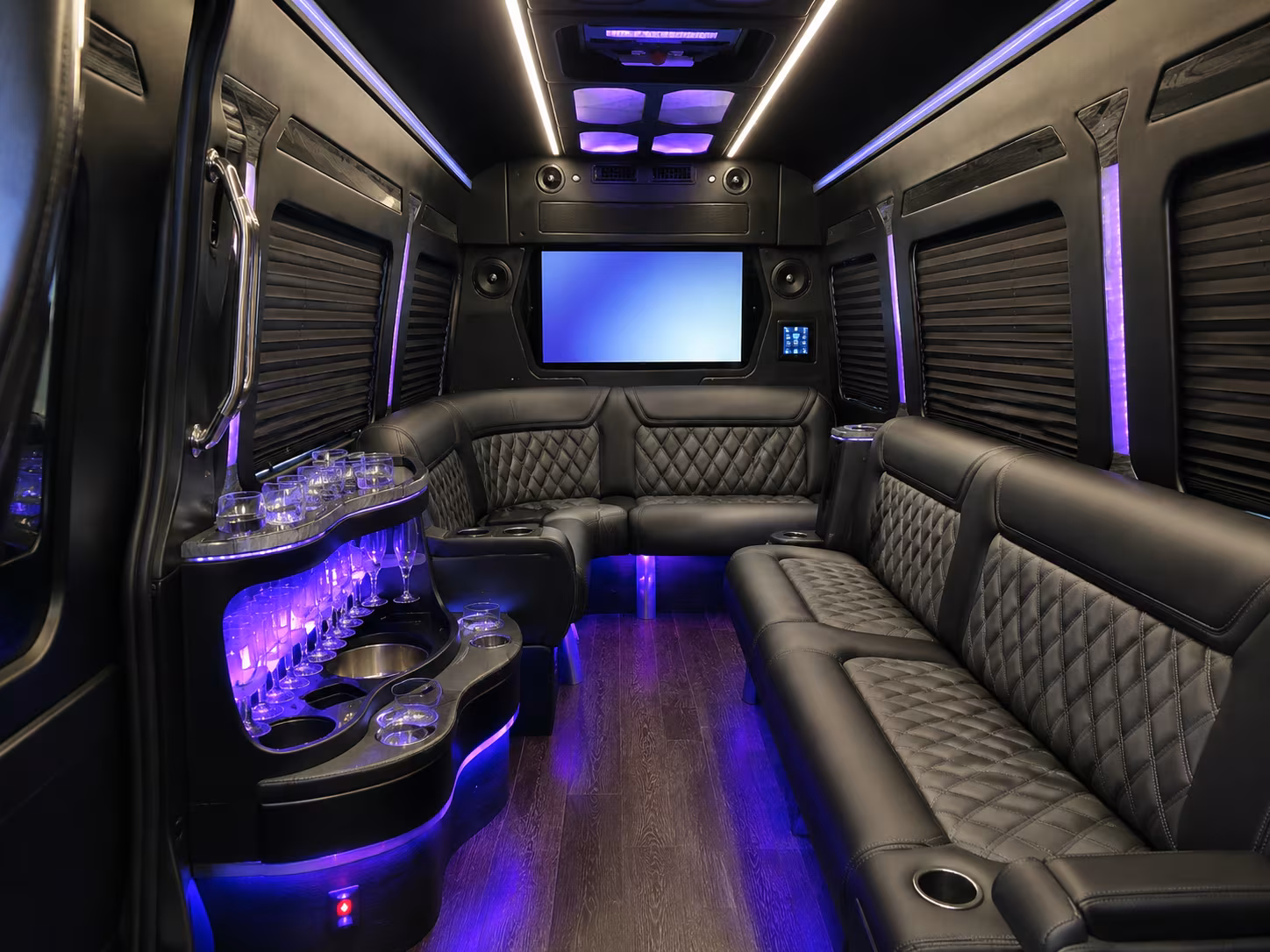 Frederick Airport Shuttle & Transportation onboard seating