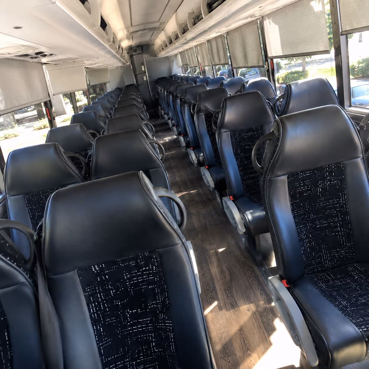 Frederick Airport Shuttle & Transportation party bus interior