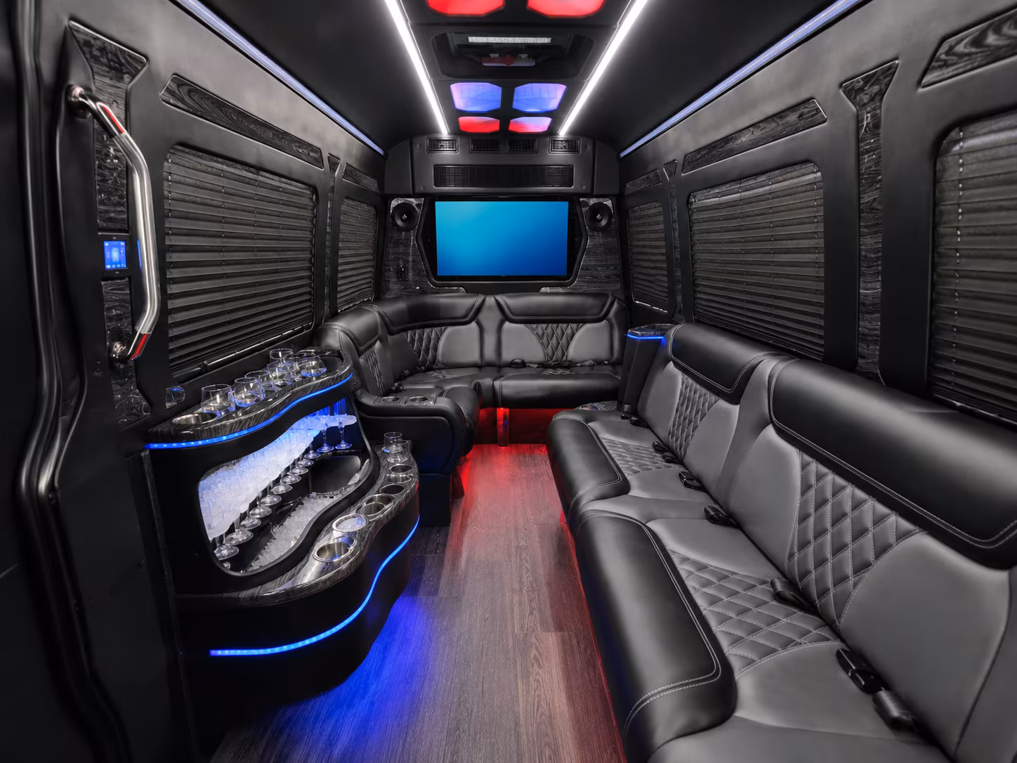 Frederick Airport Shuttle & Transportation party bus exterior