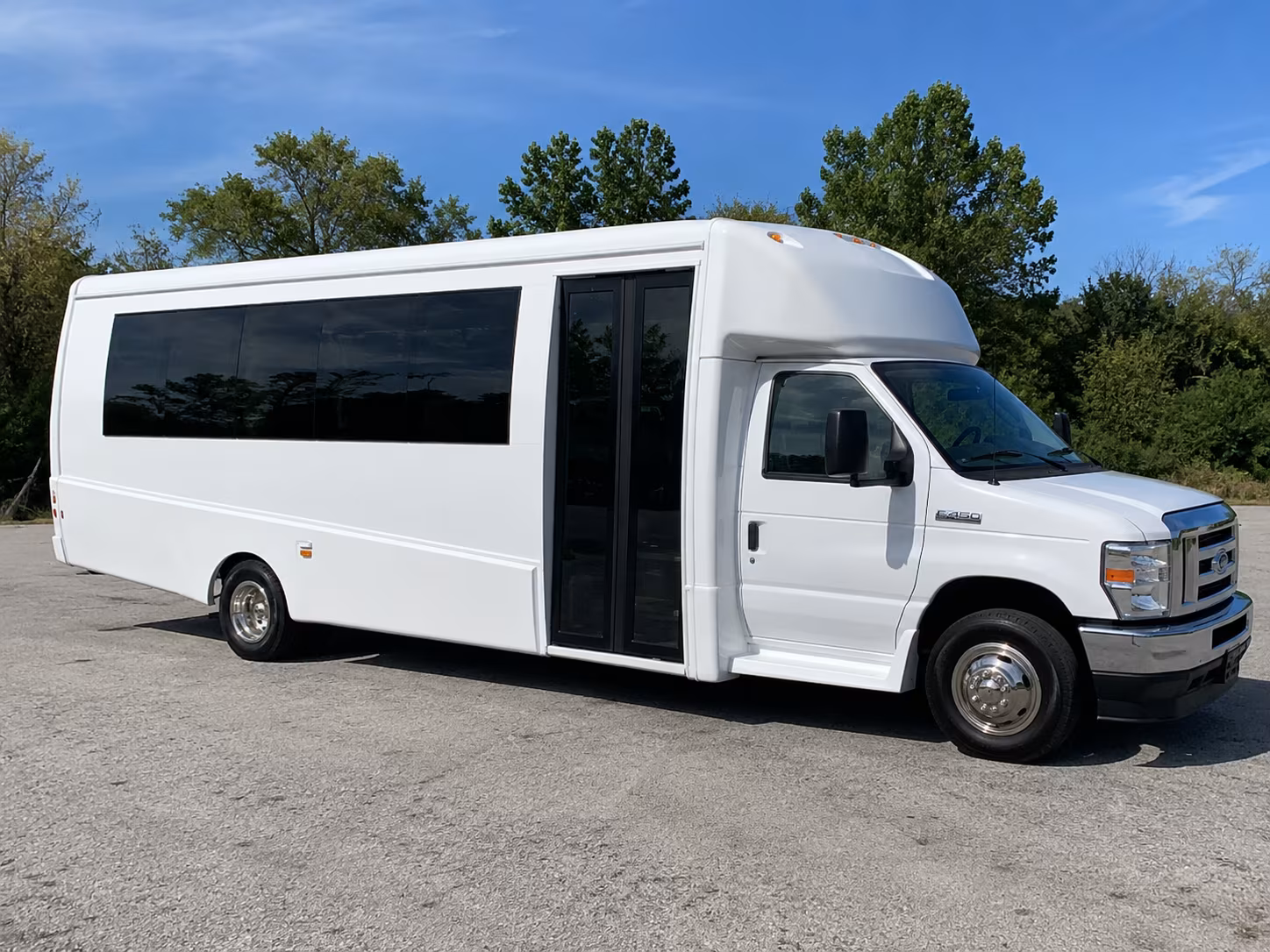 Frederick Birthday, Sweet 16, & Quinceañera Transportation party bus exterior