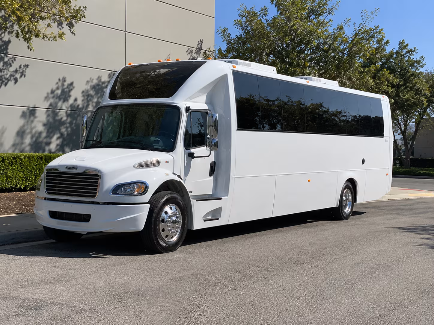 Frederick Concert & Music Festival Transportation party bus exterior