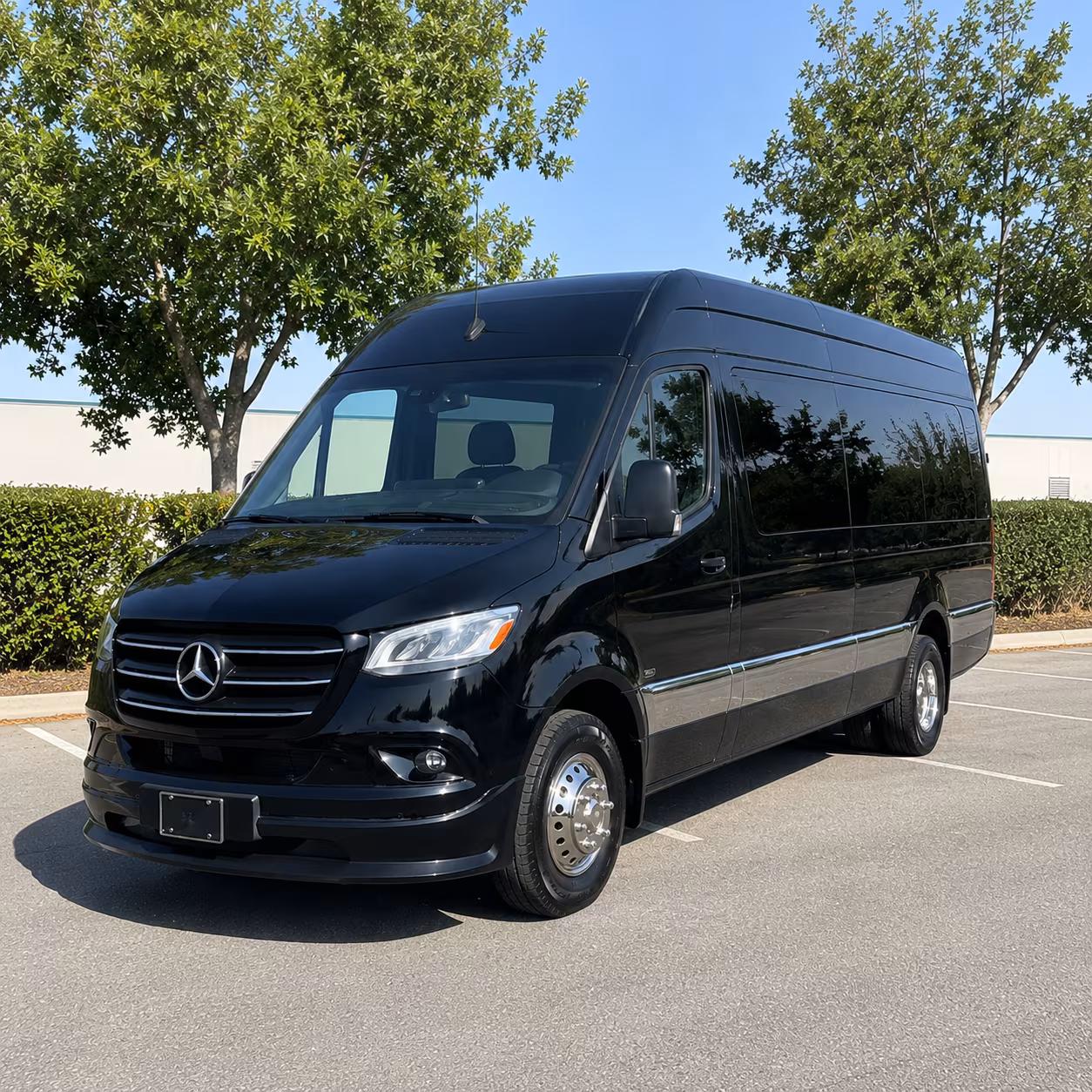 Frederick Corporate Transportation party bus exterior