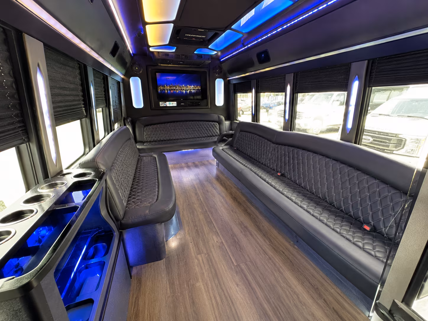 Frederick Private Event Transportation onboard seating