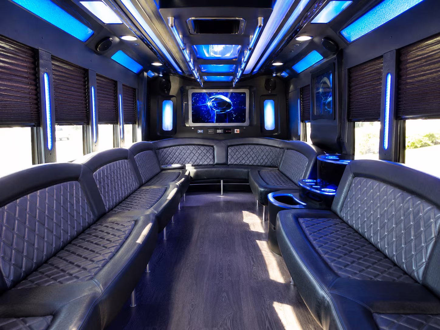 Frederick Winery Tour & Pub Crawl Transportation party bus exterior