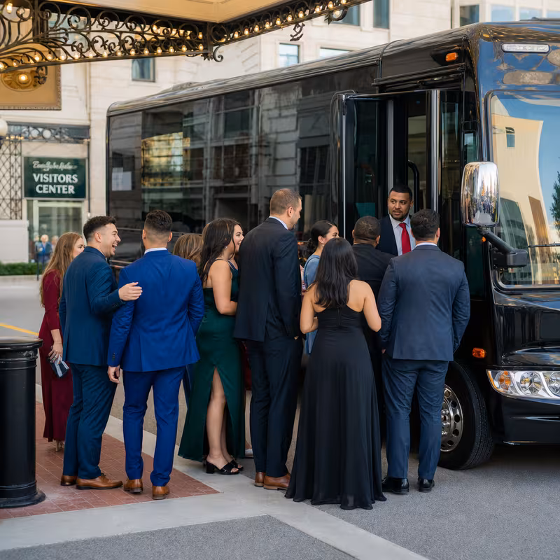 Private event transportation