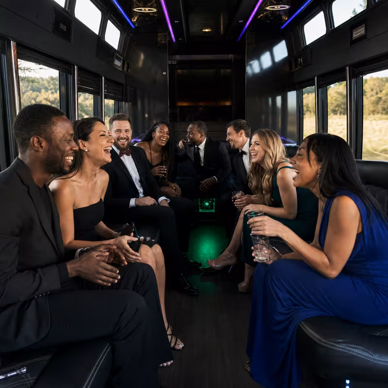 Frederick Prom & Homecoming Transportation fleet vehicle