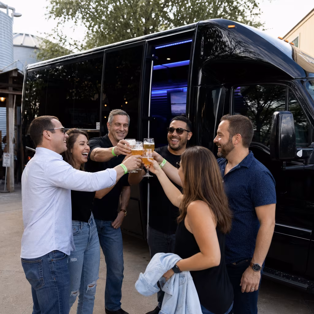 Frederick Winery Tour & Pub Crawl Transportation